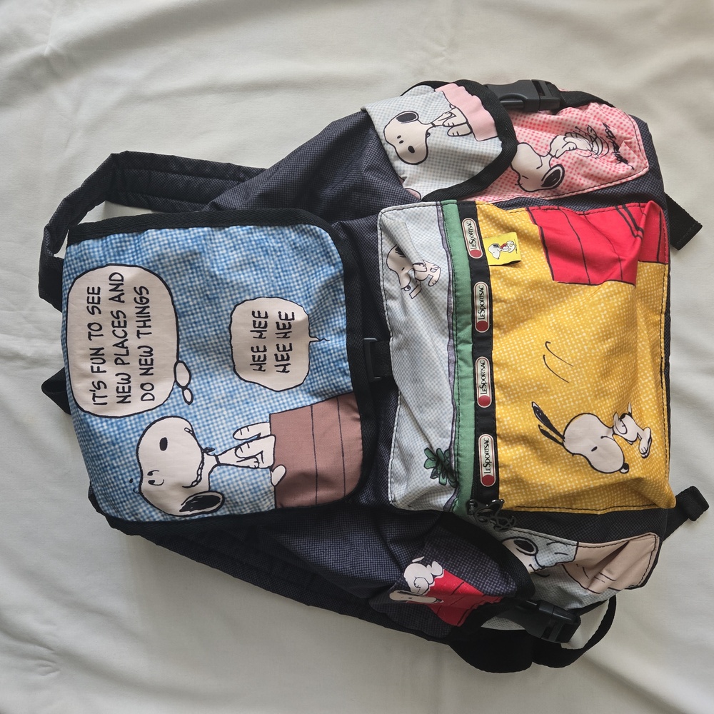 Le Sportsac x Snoopy Backpack